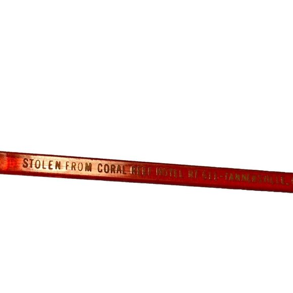 Vtg Lot Assorted Swizzle Sticks Hotels Barware Pocono’s Pa Mancave MCM - Picture 6 of 8